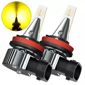 2 個 LED フォグランプ電球 H8 H11 アンバー 3000K アンバードライビングランプ電球 DRL AUXITO 2PCS LED Fog Light Bulbs H8 H11 Amber 3000K Amber Driving Lamp Bulbs DRL AUXITO 【並行輸入品】