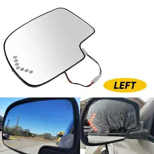 ミラーガラスシグナルターンヒーター運転席側 LH 03-2007 シボレー GMC キャデラック用 Mirror Glass Signal Turn Heated Driver Side for LH 03-2007 Chevy GMC Cadillac 【並行輸入品】