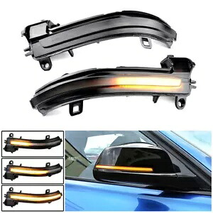 シーケンシャル LED サイドミラーインジケーターライト 2010-2018 F22 F23 F87 F30 F31 F34 用 Sequential LED Side Mirror Indicator Light for 2010-2018 F22 F23 F87 F30 F31 F34 【並行輸入品】