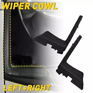 1 ペア 2012-2014 トヨタ ヤリス右 + 左フロントフェンダーにカウル/フードサイドシール 1 Pair For 2012-2014 Toyota Yaris Right+Left Front Fender To Cowl/Hood Side Seal 【並行輸入品】