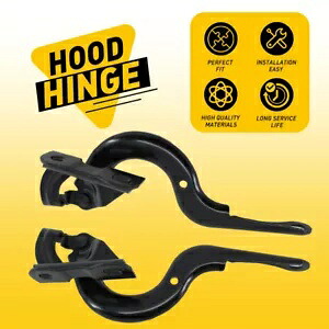 運転席&助手席側フードヒンジセット 2017-2019 トヨタ カローラ セダン用 Driver & Passenger Side Hood Hinge Set For 2017-2019 Toyota Corolla Sedan 【並行輸入品】