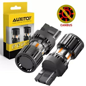 AUXITO 7440/7443 LED ターンシグナル電球アンチハイパーフラッシュアンバー超高輝度 AUXITO 7440/7443 LED Turn Signal Light Bulbs Anti Hyper Flash Amber Super Bright 【並行輸入品】