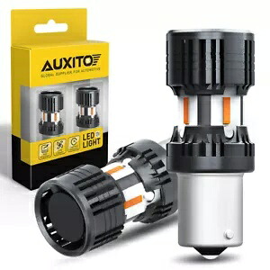 1156PY BAU15S PY21W アンバー LED リアターンシグナル電球明るいハイパーフラッシュなし 1156PY BAU15S PY21W Amber LED Rear Turn Signal Light Bulbs Bright No Hyper Flash 【並行輸入品】