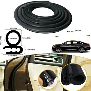 10FT U 形状ゴムシール車のドアエッジガード成形トリムプロテクターストリップ Weath 10FT U Shape Rubber Seal Car Door Edge Guard Molding Trim Protectors Strip Weath 【並行輸入品】