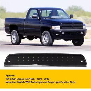 LED ブレーキ 3rd ライト 34335 ダッジラム 1500 2500 3500 スモークブラック サードランプ用 LED Brake 3rd Light 34335 for Dodge Ram 1500 2500 3500 Smoked Black Third Lamp 【並行輸入品】