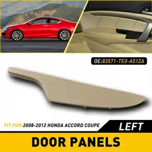 08-12 ホンダ アコード クーペ左側ドアアームレストパネル 83571-TE0-A51ZA に適合 Fit For 08-12 Honda Accord Coupe Left Side Door Armrest Panel 83571-TE0-A51ZA 【並行輸入品】