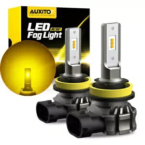 AUXITO H8 H9 H11 LED フォグランプ バルブ フォグランプ イエロー 3000K ハイパワーランプ AUXITO H8 H9 H11 LED Fog Light Bulb Fog Light Bulb Yellow 3000K High Power Lamps 【並行輸入品】