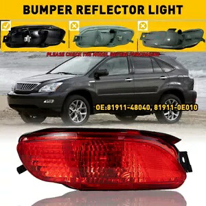 レクサス RX330 RX350 RX400h リア左 LH サイドマーカーバンパーライト 81911-48040 For Lexus RX330 RX350 RX400h Rear Left LH Side Marker Bumper Light 81911-48040 【並行輸入品】