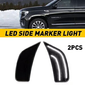 フロントサイドマーカーライト 2021-2023 キャデラック エスカレード サバーバン シボレー GMC ユーコン用 Front Side Marker Light For 2021-2023 Cadillac Escalade Suburban Chevy GMC Yukon 【並行輸入品】