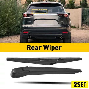 2 セットトヨタ シエナ 04-10 マツダ CX7 品質 85241-AE010 リアワイパーアーム & ブレード 2Set For Toyota Sienna 04-10 Mazda CX7 Quality 85241-AE010 Rear Wiper Arm&Blade 【並行輸入品】 35,035円