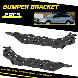 バンパーブラケット フィット 2010-2014 スバル アウトバック レガシィ 2 個ペア フロント左 + 右 H Bumper Bracket Fit 2010-2014 Subaru Outback Legacy Pair of 2 Front Left+Right H 【並行輸入品】