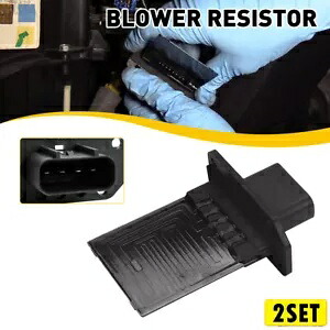 2X フロント HVAC ヒーター ブロワー モーター抵抗器 2008-2012 フォード エスケープ 04-14 F-150用 2X Front HVAC Heater Blower Motor Resistor For 2008-2012 Ford Escape 04-14 F-150 【並行輸入品】