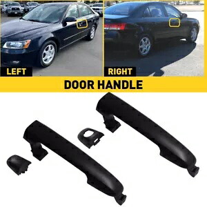 フロント LE&RH サイド外装ドアパネルハンドル 2006、2008-2010 ヒュンダイソナタ GL Front LE&RH Side Exterior Door Panel For Handle 2006,2008-2010 Hyundai Sonata GL 【並行輸入品】