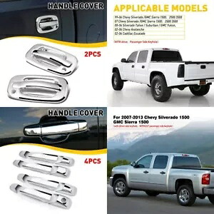 2/4x フロントハンドルドアシボレーシルバラードシエラ GMC キャデラック右側 & 左側 2/4x Front Handle Door For Chevy Silverado Sierra GMC Cadillac Right & Left Side 【並行輸入品】
