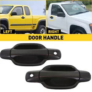 外装ドアハンドルシボレー 2004-2012 コロラド左フロントと右サイド Exterior Door Handle For Chevrolet 2004-2012 Colorado Left Front and Right Side 【並行輸入品】
