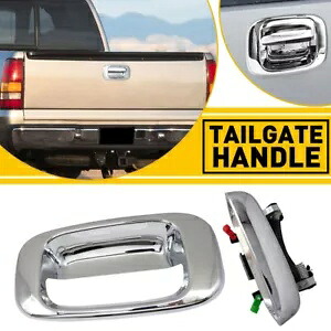 テールゲート ラッチ ハンドル & ベゼル シボレー シルバラード 1500 GMC シエラ 1500 99-06用 Tailgate Latch Handle & Bezel for Chevrolet Silverado 1500 GMC Sierra 1500 99-06 【並行輸入品】