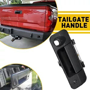リア外装テールゲートテールゲートラッチハンドルブラック 2007-2013 トヨタ タンドラ Rear Exterior Tail Gate Tailgate Latch Handle For Black 2007-2013 Toyota Tundra 【並行輸入品】