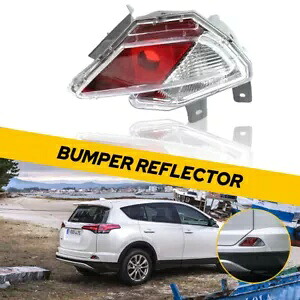 2016-2018 トヨタ RAV4 バンパーリアリフレクターテールランプケース助手席側 For 2016-2018 Toyota RAV4 Bumper Rear Reflector Tail Lamp Case Passenger Side 【並行輸入品】