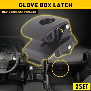 2 セットグローブコンパートメントボックスラッチハンドル 10328822 1997-2004 シボレー Cor 2set Glove Compartment Box Latch Handle 10328822 Fit For 1997-2004 Chevrolet Cor 【並行輸入品】