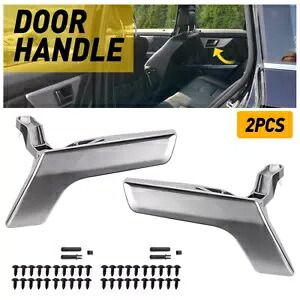 マットスライバーインテリアドアハンドル修理キットメルセデスベンツ C250 C300 C350 2X Matte Sliver Interior Door Handle Repair Kit For Mercedes-Benz C250 C300 C350 2X 【並行輸入品】