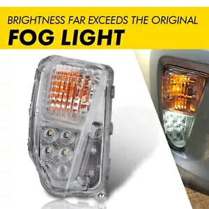AUXITO フォグランプ LED バンパーランプ助手席 RH 側 2012-15 トヨタ プリウス USA AUXITO Fog Lights LED Bumper Lamp Passenger RH Side For 2012-15 Toyota Prius USA 【並行輸入品】