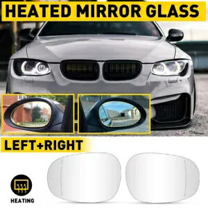 2x 左右サイドミラーガラス加熱 51167252894 BMW E81 E90 E91 E92 325i 2x Left Right Side Mirror Glass Heated 51167252894 For BMW E81 E90 E91 E92 325i 【並行輸入品】