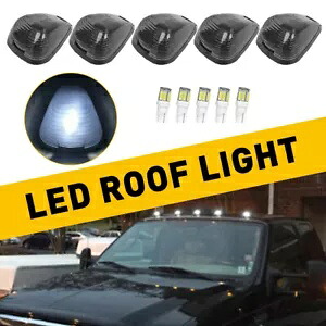 5 スモーク マーカー ランニング キャブ ライト コールド LED ホワイト フォード F-250 F-350 スーパー デューティに適合 5 Smoke Marker Running Cab Lights Cold LED White Fit Ford F-250 F-350 Super Duty 【並行輸入品】