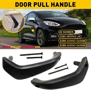 インテリアドアプルハンドル 2011-2020 フォードフィエスタ左右手動ウィンドウ用 Interior Door Pull Handle For 2011-2020 Ford Fiesta Left & Right Manual Window 【並行輸入品】