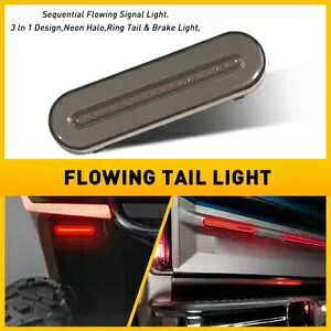 1 個の車のトラック LED DRL 流れるライトバーターンシグナルストップブレーキテールストリップランプ 1pcs Car Truck LED DRL Flowing Light Bar Turn Signal Stop Brake Tail Strip Lamp 【並行輸入品】