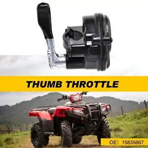 ホンダ TRX250R TRX300 TRX400EX TRX420 TRX450R TRX700 用サムスロットルアセンブリ Thumb Throttle Assembly for Honda TRX250R TRX300 TRX400EX TRX420 TRX450R TRX700 【並行輸入品】