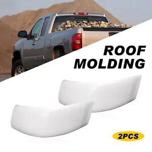 フォード スーパー デューティー YO オックスフォード ホワイト LH 99-07 & RH ルーフサイドモールディング強化 For Ford Super Duty YO Oxford White LH 99-07 & RH Roof Side Molding Reinforced 【並行輸入品】