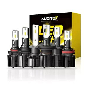 AUXITO 2X 9005 HB3 LED ヘッドライトバルブキット 6000k 12000LM ハイ/ロービーム ピュアホワイト AUXITO 2X 9005 HB3 LED Headlight Bulb Kit 6000k 12000LM High/Low Beam Pure White 【並行輸入品】 34,320円
