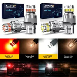 AUXITO 7443 7444 7440 LED リバースウインカー DRL パーキング電球白/赤 AUXITO 7443 7444 7440 LED Reverse Turn signal DRL Parking Light Bulbs White/Red 【並行輸入品】