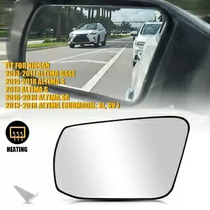 リアビュー加熱ミラーガラス左ドライバー交換 2013-18 日産アルティマ Rear View Heated Mirror Glass Left Driver Replacement For 2013-18 Nissan Altima 【並行輸入品】 33,605円