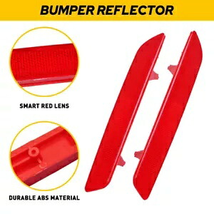 リアバンパーリフレクターライト 2010 2011 ホンダ CR-V EX-L EX 左&右レッドレンズ Rear Bumper Reflector Light For 2010 2011 Honda CR-V EX-L EX Left&Right Red Lens 【並行輸入品】