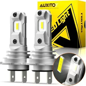 US AUXITO H7 LED ヘッドライト電球高低ビーム 6500K ホワイトフォグ DRL ランプ 10000LM US AUXITO H7 LED Headlight Bulbs High Low Beam 6500K White Fog DRL Lamps 10000LM 【並行輸入品】