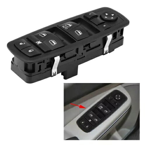 マスター パワー ウィンドウ スイッチ 運転席側 リバティ ジープ 2008-2012 ニトロ ジャーニー用 Master Power Window Switch Driver Side For Liberty Jeep 2008-2012 Nitro Journey 【並行輸入品】