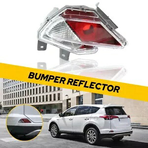 2016-2018 トヨタ RAV4 リア車バンパーリフレクターテールランプケース運転席側 For 2016-2018 Toyota RAV4 Rear Car Bumper Reflector Tail Lamp Case Driver Side 【並行輸入品】