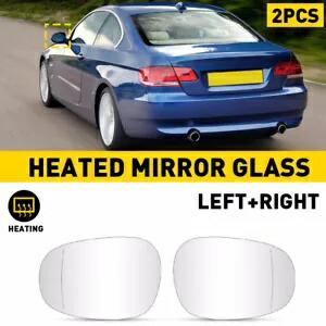 右左側ミラーガラス加熱 2009-13 BMW E81 E90 E91 E92 325i 328i Right Left Side Mirror Glass Heated 2009-13 For BMW E81 E90 E91 E92 325i 328i 【並行輸入品】