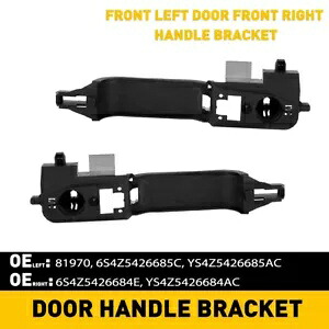 ドライバー右側ドアハンドル外装フロントベースブラケットフォードフォーカス 2000-07 Driver Right Side Door Handle Exterior Front Base Bracket For Ford Focus 2000-07 【並行輸入品】