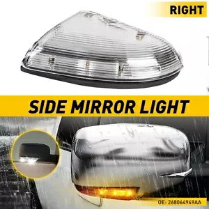 助手席ミラーターンシグナル水たまりライトランプ 2009-2014 ダッジラム 1500 2500 Passenger Mirror Turn Signal Puddle Light Lamp For 2009-2014 Dodge Ram 1500 2500 【並行輸入品】