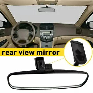新しいインテリアリアビューミラーアコードホンダシビックハイブリッド CR-Z 2003-2016 に適合 New Interior Rear View Mirror fit For Accord Honda Civic Hybrid CR-Z 2003-2016 【並行輸入品】