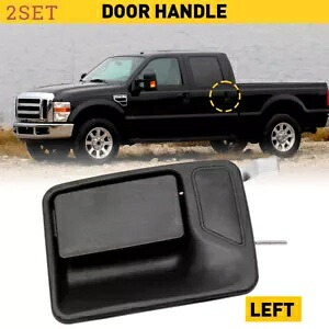 2 セット後部運転席側外装ドアハンドルフォード F-250 スーパーデューティー 7C3Z2626601 2set Rear Driver Side Exterior Door Handle For Ford F-250 Super Duty 7C3Z2626601 【並行輸入品】