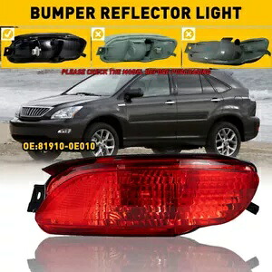 リア右側サイドマーカーバンパーライトレッドレクサス RX330 RX350 RX400h 81910-0E010 Rear Right Side Marker Bumper Light Red For Lexus RX330 RX350 RX400h 81910-0E010 【並行輸入品】