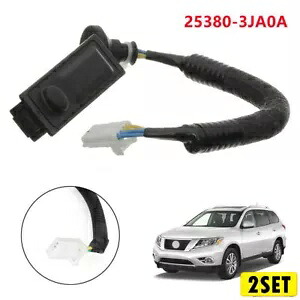 2X リアトランクテールゲートリアドアスイッチ 25380-3JA0A 日産パスファインダー 2013-2 2X Rear Trunk Tailgate Rear Door Switch 25380-3JA0A For Nissan Pathfinder 2013-2 【並行輸入品】