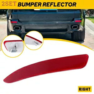 2 セット赤右リアバンパーリフレクターライト BMW X5 E70 助手席側 6321715 2set Red Right Rear Bumper Reflector Light For BMW X5 E70 Passenger Side 6321715 【並行輸入品】 35,035円