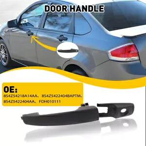 フロント左側ドライバー外装ドアパネルハンドルブラック 2008-2011 フォードフォーカス Front Left Side Driver Exterior Door Panel Handle Black For 2008-2011 Ford Focus 【並行輸入品】