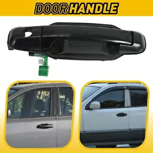 フロント左運転席側ブラック外装ドアハンドル 2003-2006 Kia Sorento LX 用 Front Left Driver Side Black Exterior Door Handle For 2003-2006 Kia Sorento LX 【並行輸入品】