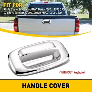 99-06 シボレーシルベラド GMC シエラ 1500 クロームトランクテールゲートハンドルカバー新品 FOR 99-06 CHEVY SILVERADO GMC SIERRA 1500 CHROME TRUNK TAILGATE HANDLE COVER NEW 【並行輸入品】
