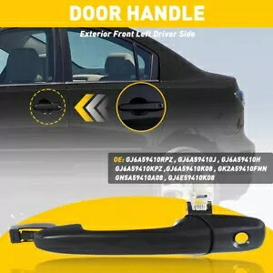 キー穴付き外装ドアハンドルマツダ 3 5 6 CX-7 CX-9 RX-8 フロントドライバー用 For Exterior Door Handle with Keyhole Mazda 3 5 6 CX-7 CX-9 RX-8 Front Driver 【並行輸入品】